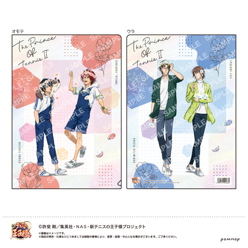 『新テニスの王子様』クリアファイル(A 越前リョーマ&遠山金太郎/手塚国光&不二周助)